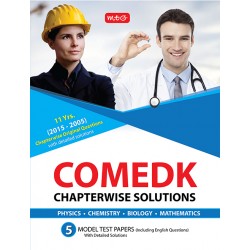 11 Years COMEDK Chapterwise Solutions 2015